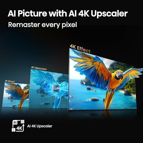 Hisense 50" Class QD6 Series (50QD6QF, 2025 Model) QLED 4K UHD Smart Fire TV, Voice Remote with Alexa, Dolby Vision, Dolby Atmos, Motion Rate 120, HDR 10+, Game Mode Plus, MEMC, VRR, ALLM