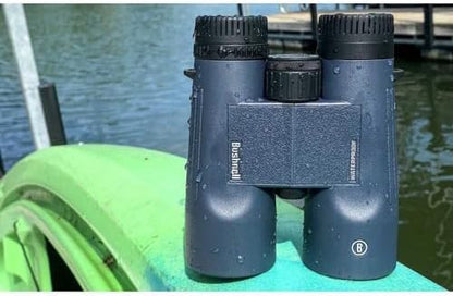 Bushnell H2O 8x42mm Binoculars, Waterproof and Fogproof Binoculars for Boating, Hiking, and Camping, Multi Blue