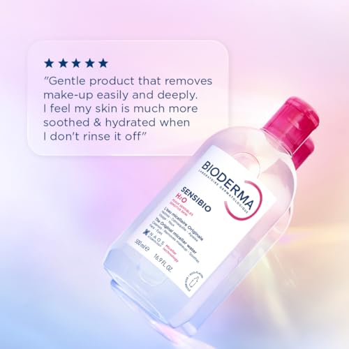 Bioderma - Sensibio - H2O Micellar Water - Makeup Remover Cleanser - Face Cleanser for Sensitive Skin