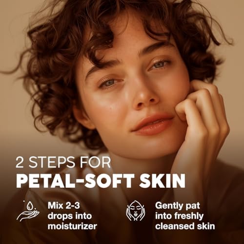 KUKKA Rose Otto Essential Oil for a Calming Retreat Promotes Smooth-Looking Skin with Rose Oil Essential Oil - 4 Fl Oz - Authentic Scent - Non-GMO and Cruelty-Free