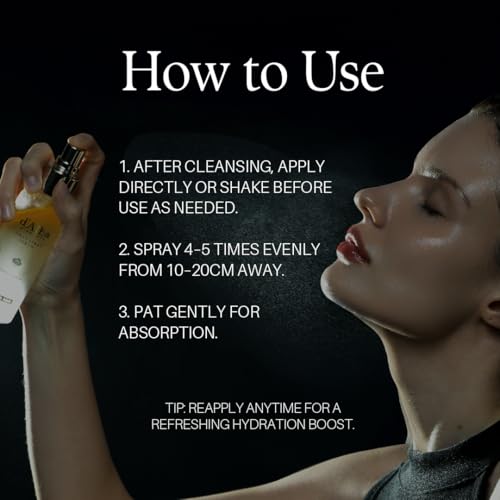 d'alba Piedmont Italian White Truffle First Spray Serum, Vegan Skin Care, Hydrating Face Moisturizer, Glow Serum for Radiant Skin, Non Comedogenic, All In One Mist (1.69 fl oz.)