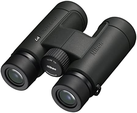 Nikon PROSTAFF P7 10x42 Binocular | Waterproof, fogproof, Rubber-Armored Full-Size Binocular, Oil & Water Repellent Coating & Locking Diopter | Official Nikon USA Model