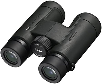 Nikon PROSTAFF P7 10x42 Binocular | Waterproof, fogproof, Rubber-Armored Full-Size Binocular, Oil & Water Repellent Coating & Locking Diopter | Official Nikon USA Model