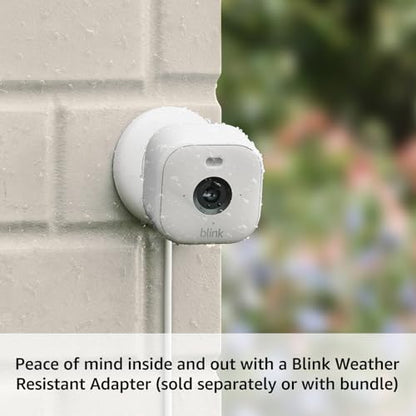 Blink Mini 2 (newest model) — Home Security & Pet Cameras with HD video, color night view, motion detection, two-way audio, and built-in spotlight — 2 cameras (White)