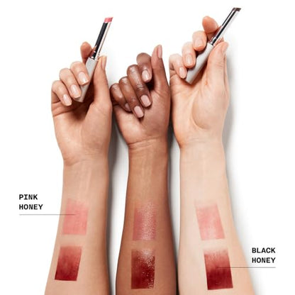 Clinique Almost Lipstick Tinted Lip Balm in 2 Iconic Shades Black Honey and Pink Honey | Sheer + Lightweight