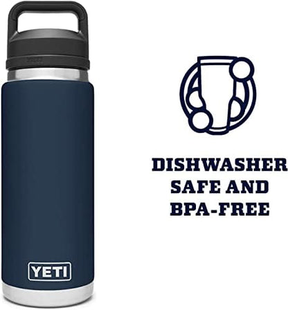 YETI Rambler 36 oz Bottle, Vacuum Insulated, Leakproof, Stainless Steel with Chug Cap