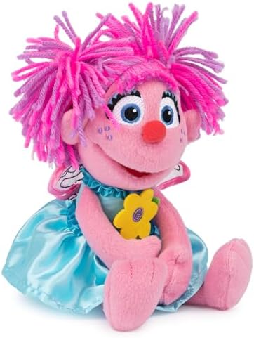 GUND Sesame Street Official Abby Cadabby Muppet Plush, Premium Plush Toy for Ages 1 & Up, Pink/Blue, 11”