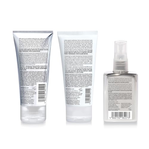 COLOR WOW Dream Smooth Travel Kit – Includes Shampoo, Conditioner and Dream Coat – Get the silky, liquidy, glossy texture of your dreams and defy humidity for days, everywhere you go