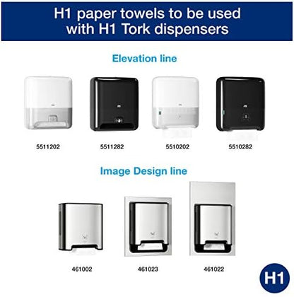 Tork Matic Paper Hand Towel Roll White H1 (6 Rolls) and Tork Mini Jumbo Toilet Paper Roll White T2 (12 Rolls)