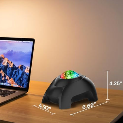 Rossetta Star Projector, Galaxy Projector for Bedroom, LED Night Light Aurora Projector with Bluetooth Speaker, White Noise, Timer and Remote, Room Decor, Gifts for Kids, Adults, Christmas, Birthday