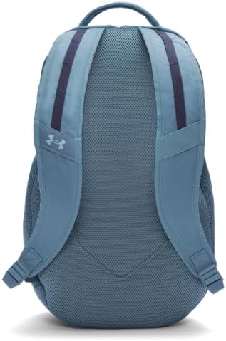 Under Armour Hustle 6.0 Backpack, Blue Smoke/Blue Smoke/Blue Calm, One Size