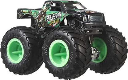 Hot Wheels Monster Trucks, Set of 12 1:64 Scale Die-Cast Toy Trucks for Kids and Collectors, Styles May Vary (Amazon Exclusive)