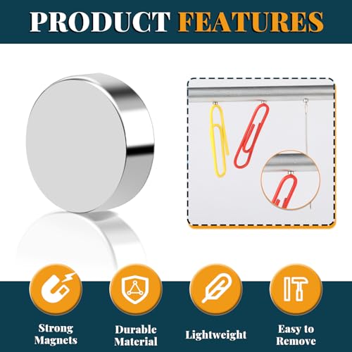 2000 Pack Small Magnets, 2x1mm Refrigerator Magnets Rare Earth Magnet Neodymium Magnet for Crafts, Whiteboard, Kitchen Cabinet