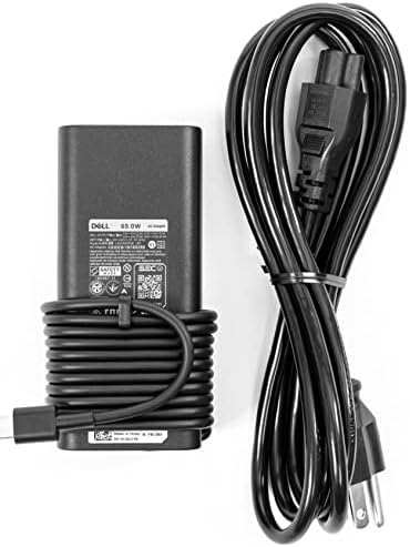 Dell 65W USB-C Laptop Charger for XPS and Latitude 5000 - Power Cord Included