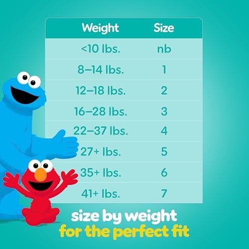 Pampers Diapers - Baby Dry - Size 4, 186 Count, Absorbent Disposable Infant Diaper (Packaging May Vary)