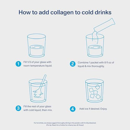 Vital Proteins Collagen Peptides Powder Supplement, Hydrolyzed Collagen Peptides Travel Pack, 20 Individual Packets