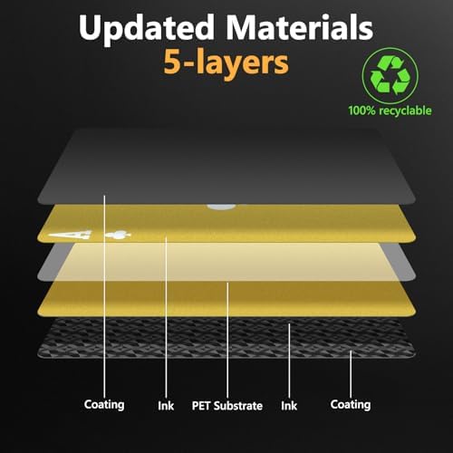 BIERDORF Waterproof Playing Cards - Durable Cool Plastic Deck of Cards - Standard Index Professional Poker Cards - Vintage Casino Card Themed Games for Family or Adults - 2 Pack of Black Diamond Style