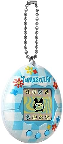 Tamagotchi Original - Flower Gingham (Updated Logo)