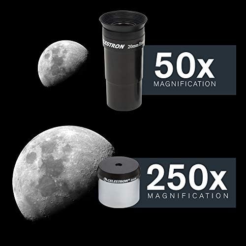 Celestron 21049 PowerSeeker 127EQ Reflector Telescope, Black