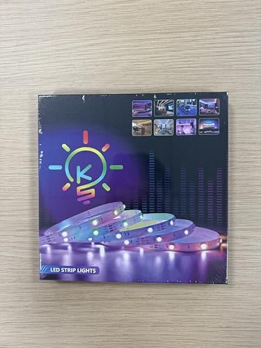 Tenmiro 130ft Led Lights for Bedroom, LED Strip Lights with Remote and App Control Music Sync Color Changing RGB LED Strip, LED Lights for Room Home Party Decoration (2 Rolls of 65ft)