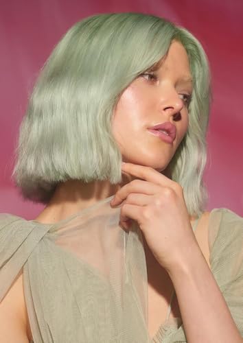 Arctic Fox Semi-Permanent Hair Dye, Vegan & Cruelty-Free, Pastel Mint Green, Ammonia-Free, Conditioning Color, Pistachio Macaron, 8 Fl Oz (Pack of 2)