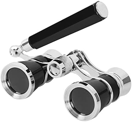 Aroncent Opera Glasses Binoculars 3X25 Mini Compact Binoculars with Handle for Adults Kids Women Vintage Theater Musical Concert