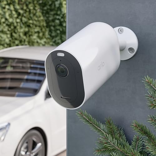 Arlo Pro 4 XL Spotlight 4 Camera Security Bundle - VMS4452P (Renewed)