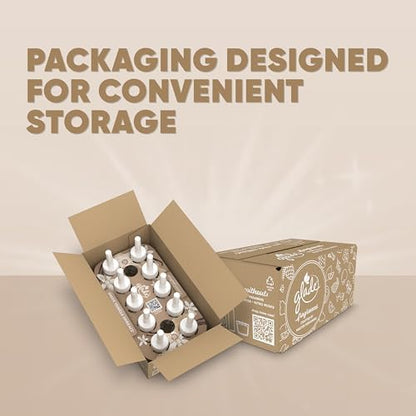 Glade PlugIns Refills Air Freshener, Sheer Vanilla Embrace, Scented and Essential Oils for Home and Bathroom, 0.67 Fl Oz, 10 Count