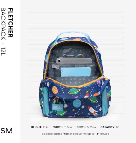 Simple Modern Medium Bluey Toddler Backpack for School Girls and Boys | Kindergarten Elementary Kids Backpack | Fletcher Collection | Kids - 15" tall | Bluey Checkmate