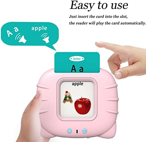 Talking Flash Cards for Toddlers 1 2 3 4 5, Speech Therapy Toys Autism Toys, ABC 123 Sight Words Etc - 255 Cards-510 Sides, Educational Learning Interactive Toys with Giftable Package