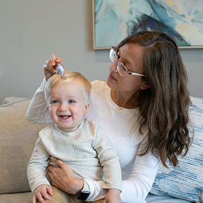 Dr. Brown's Healthy Baby Essentials Kit, Pacidose Medicine Dispenser, Nail Scissors with Case, Nasal Aspirator, Cradle Cap Brush Plus Comb, Cold Compress