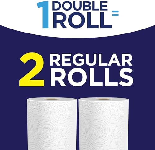 Sparkle Pick-A-Size Paper Towels, 24 Double Rolls = 48 Regular Rolls, Everyday Value Paper Towel with Full and Half Sheets