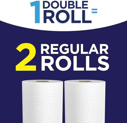 Sparkle Pick-A-Size Paper Towels, 24 Double Rolls = 48 Regular Rolls, Everyday Value Paper Towel with Full and Half Sheets