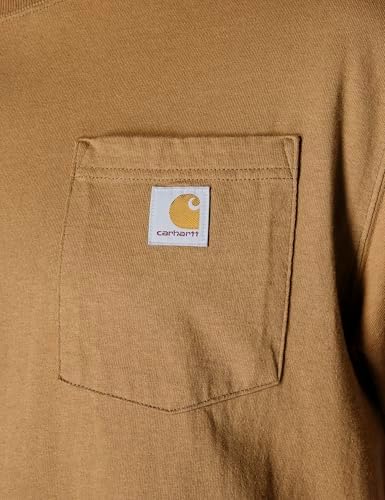 Carhartt Men's Loose Fit Heavyweight Short-Sleeve Pocket T-Shirt (Also Available in Big & Tall)