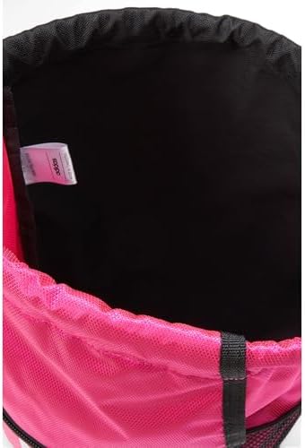 adidas Alliance Sackpack, Drawstring Backpack, Lightweight Small Gym Bag for Women and Men, Team Shock Pink, One Size