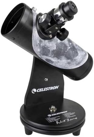 Celestron Signature Series Moon by Robert Reeves Features A Superb Moon Astronomical Telescope, Black (22016)