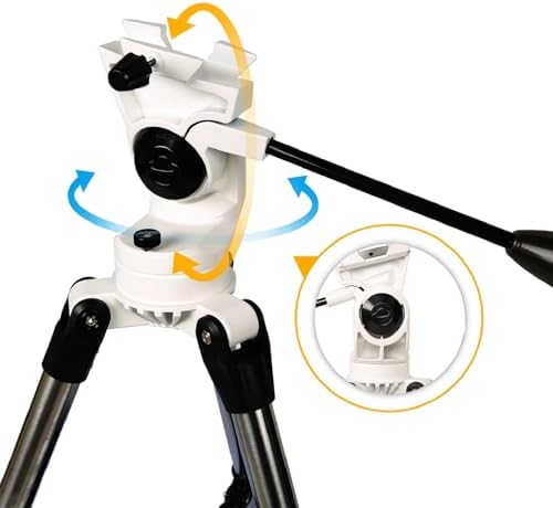 Gskyer Telescope 600x90mm AZ Astronomical Refractor Telescope for Adults Astronomy, German Technology Scope