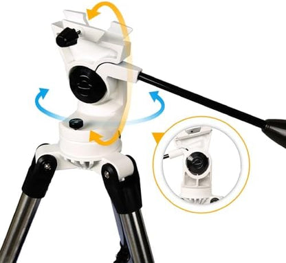 Gskyer Telescope 600x90mm AZ Astronomical Refractor Telescope for Adults Astronomy, German Technology Scope