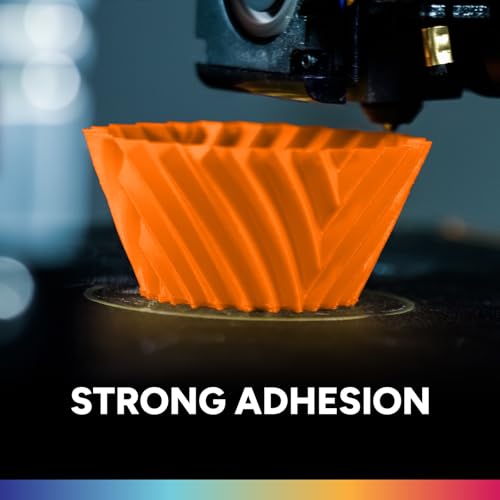 OVERTURE PLA Filament 1.75mm, Neatly Wound 3D Printer Filament 1kg Spool (2.2lbs), Dimensional Accuracy +/- 0.02 mm, Fit Most FDM 3D Printers (Orange)
