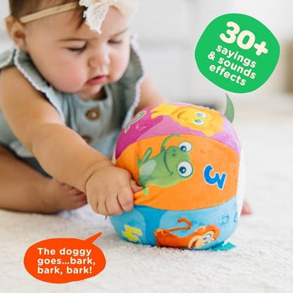 Move2Play, Hilariously Interactive Baby Ball with Music & Sound Effects | 1st Birthday Gift | Toddler Toy for Boys & Girls | Indoor/Outdoor | Age 6, 9, 12+ month | 1, 2, Year's Old