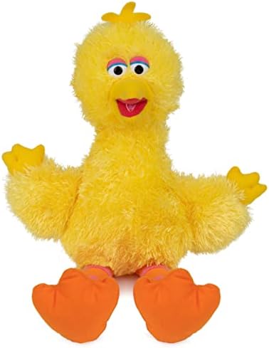 GUND Sesame Street Official Big Bird Muppet Plush, Premium Plush Toy for Ages 1 & Up, Yellow, 14”