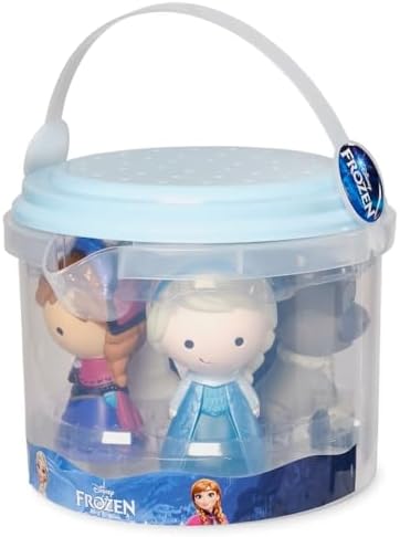 Disney Store Girl's Bath Set (Frozen) - Kids Bath Accessories with Beloved Disney Characters - Colorful and Fun Bath Time Essentials for Kids - Suitable for All Ages