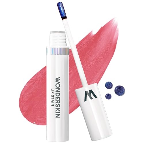 Wonderskin Wonder Blading All Day Lip Stain Peel Off Masque - Long Lasting, Waterproof and Transfer Proof Pink Lip Tint, Matte Finish Peel Off Makeup (Romance Masque)