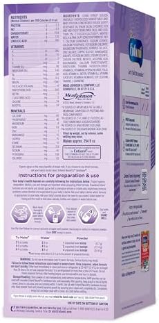 Enfamil NeuroPro Gentlease Baby Formula, Brain Building DHA, HuMO6 Immune Blend, Designed to Reduce Fussiness, Crying, Gas & Spit-up in 24 Hrs, has Prebiotics to Promote Softer Stools, Baby Milk, 35.2 Oz (Pack of 4)