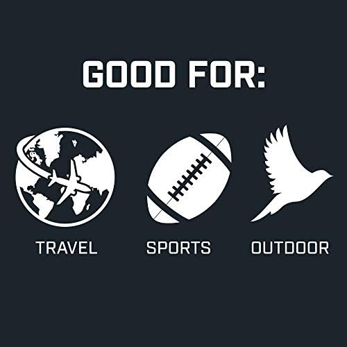 Bushnell PowerView 2 Binoculars, High-Definition Binoculars with Multi-Coated Lenses, Durable Aluminum Alloy Chassis, Wide Field of View, Ideal for Wildlife Observation, Hiking and Sporting Events