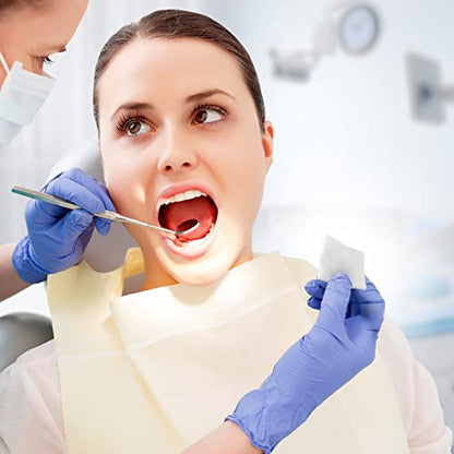 JMU 2400 Gauze Pads 3x3, Sponge Non Woven 4-Ply Non Sterile Dental Pads All Purpose Gauze