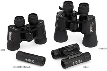 Celestron 71258 UpClose G2 20 x 50 Porro Binocular, Black