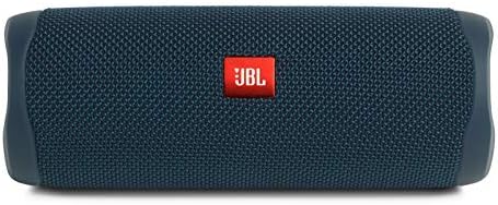 JBL Flip 5 Portable Bluetooth Speaker - Ocean Blue (JBLFLIP5BLUAM) (Renewed)