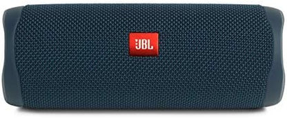 JBL Flip 5 Portable Bluetooth Speaker - Ocean Blue (JBLFLIP5BLUAM) (Renewed)