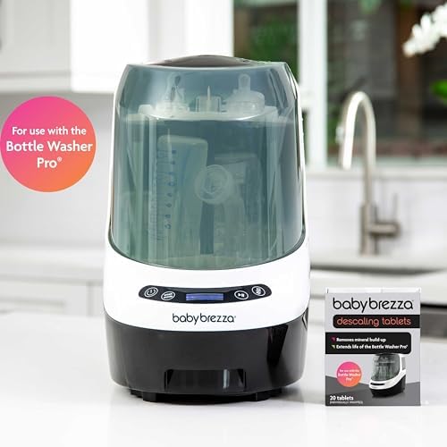 Baby Brezza Descaling Tablets Bottle Washer Pro and ALL BRANDS of Bottle Washers